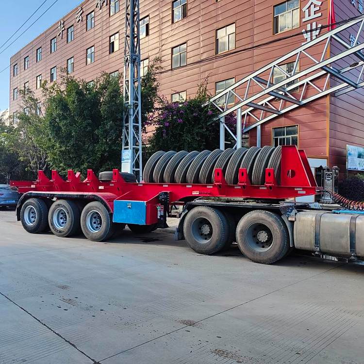 9米鋼卷三位運(yùn)輸掛車與10米熱軋鋼材運(yùn)輸半掛車 專業(yè)化定制提升物流效能